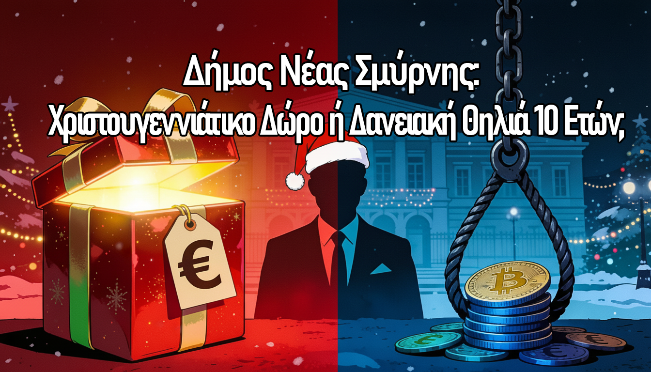 Δήμος Νέας Σμύρνης: Χριστουγεννιάτικο Δώρο ή Δανειακή Θηλιά 10 Ετών;
