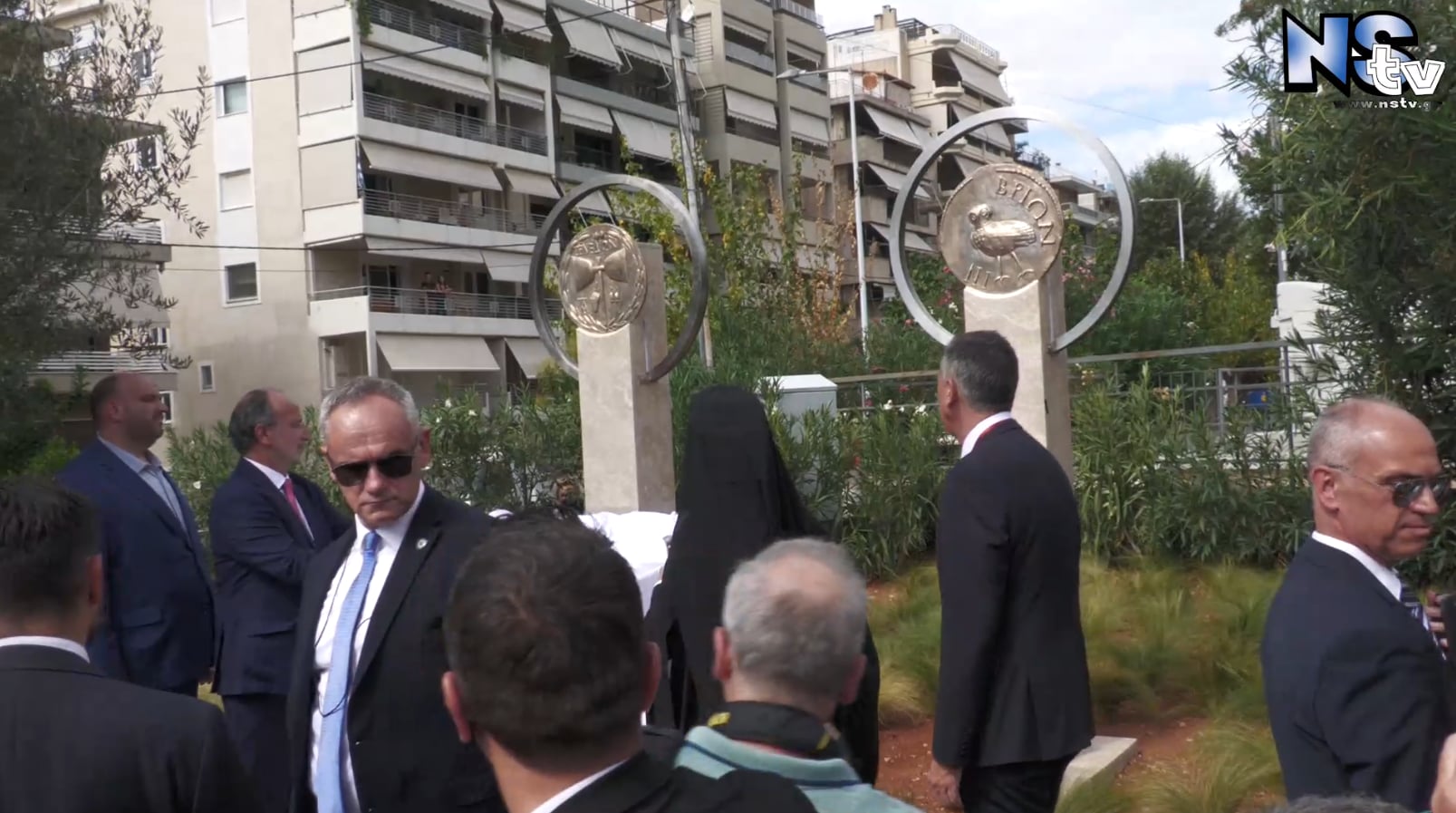 Ο Οικουμενικός Πατριάρχης στη Νέα Σμύρνη για τα αποκαλυπτήρια Μνημείου για την Ίμβρο και την Τένεδο