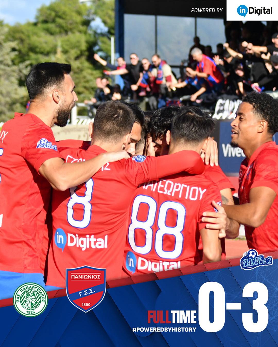 Πέρασε από το Άργος ο Πανιώνιος, 0-3 τον Παναργειακό