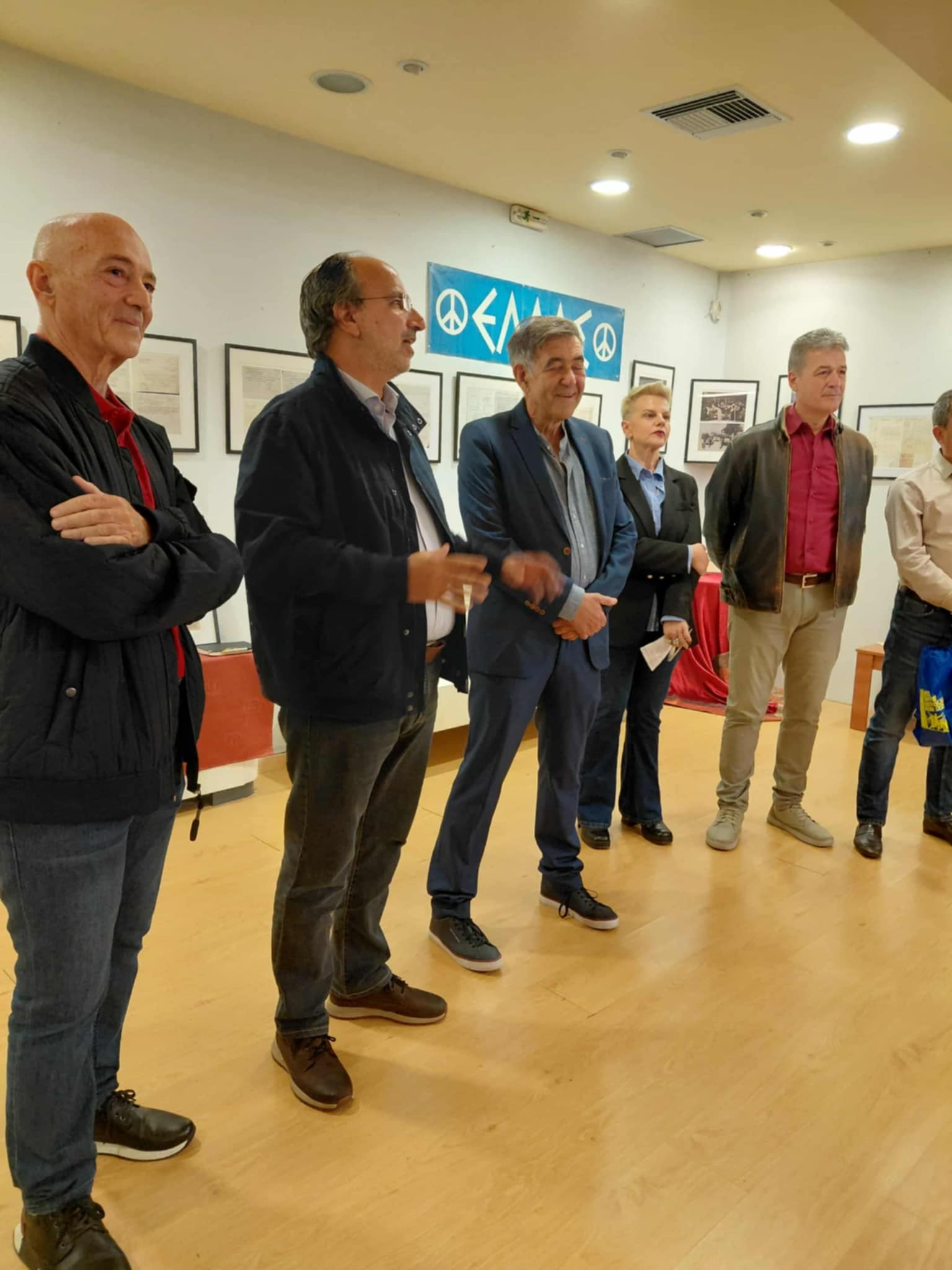 Ο Δήμαρχος εγκαινίασε έκθεση φωτογραφίας για το Γρηγόρη Λαμπράκη