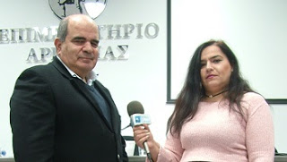 Συνέντευξη Πρόεδρου UNESCO κ. Μαρωνίτη στην δημοσιογράφο Βάλια Αμπατζή.